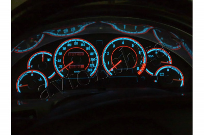 Ford Probe светодиодные шкалы (циферблаты) на панель приборов